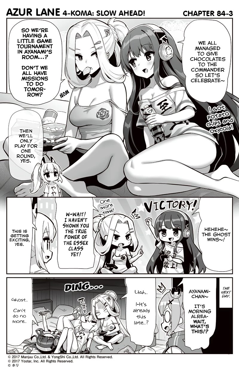 Azur Lane 4-Koma: Slow Ahead Chapter 84 - Picture 3