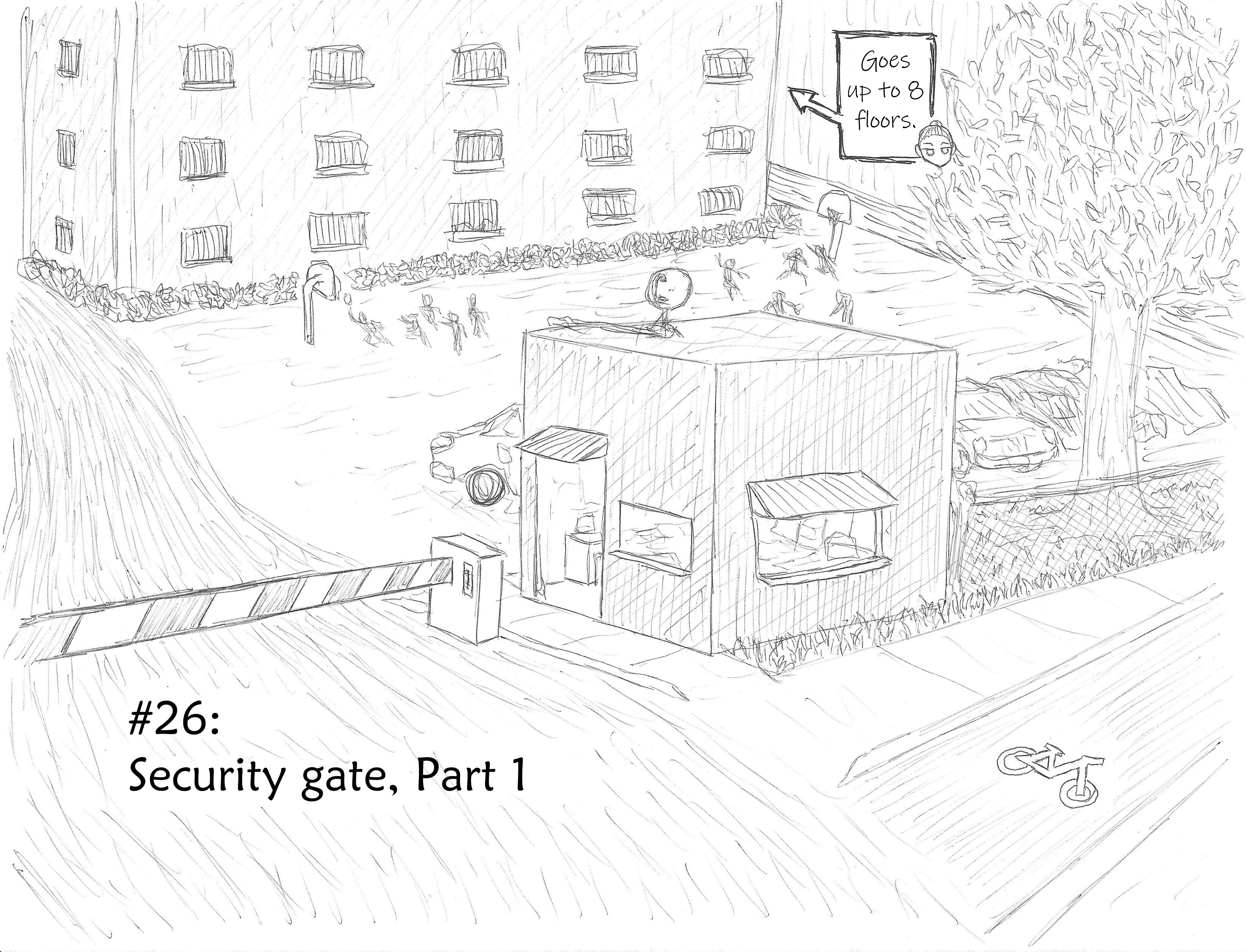 Sound Asleep: Forgotten Memories Vol.1 Chapter 26: Security Gate, Part 1 - Picture 1