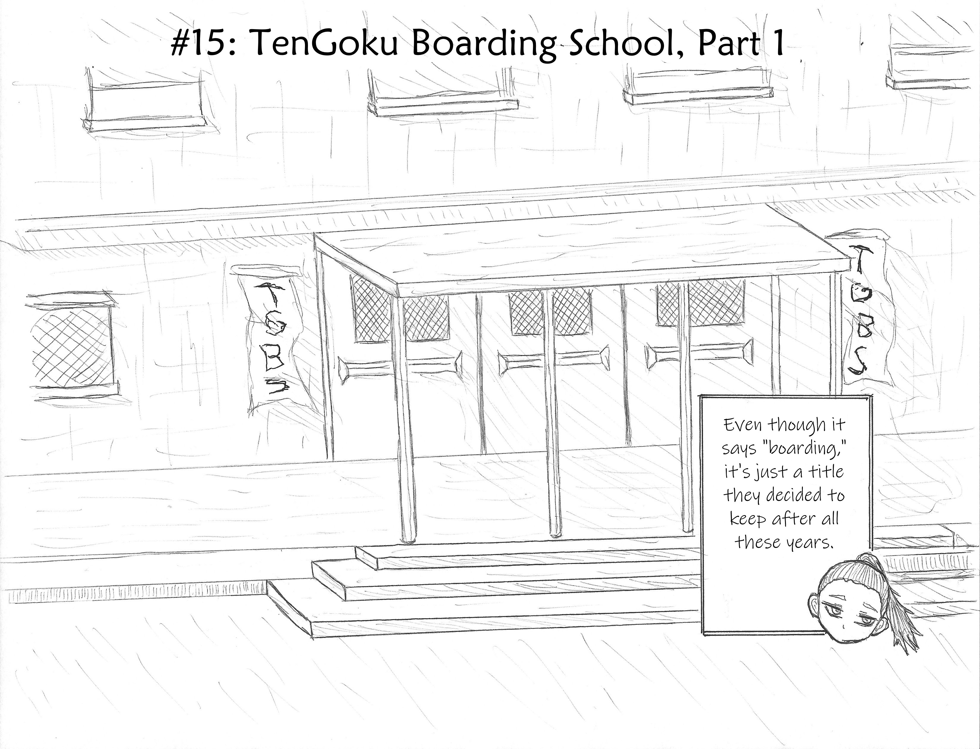 Sound Asleep: Forgotten Memories Vol.1 Chapter 15: Tengoku Boarding School, Part 1 - Picture 1