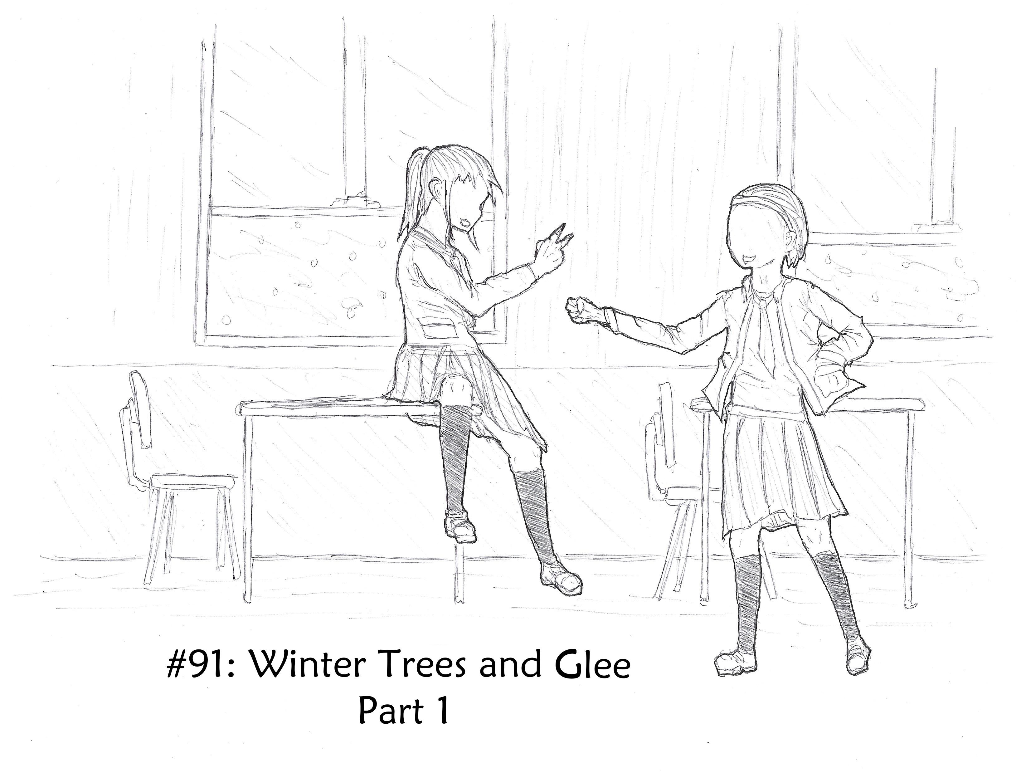 Sound Asleep: Forgotten Memories Vol.1 Chapter 91: Winter Trees And Glee, Part 1 - Picture 1
