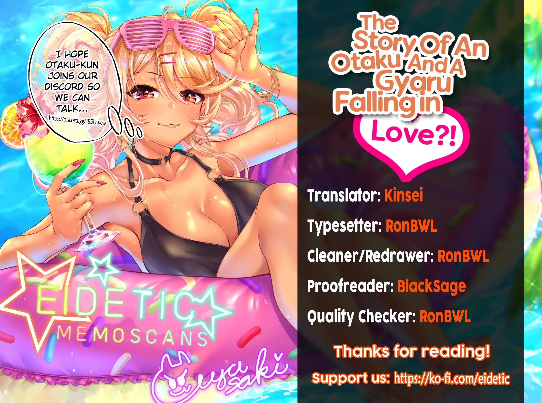 The Story Of An Otaku And A Gyaru Falling In Love Chapter 89: Affection Level: Kinjo 63% - Picture 3