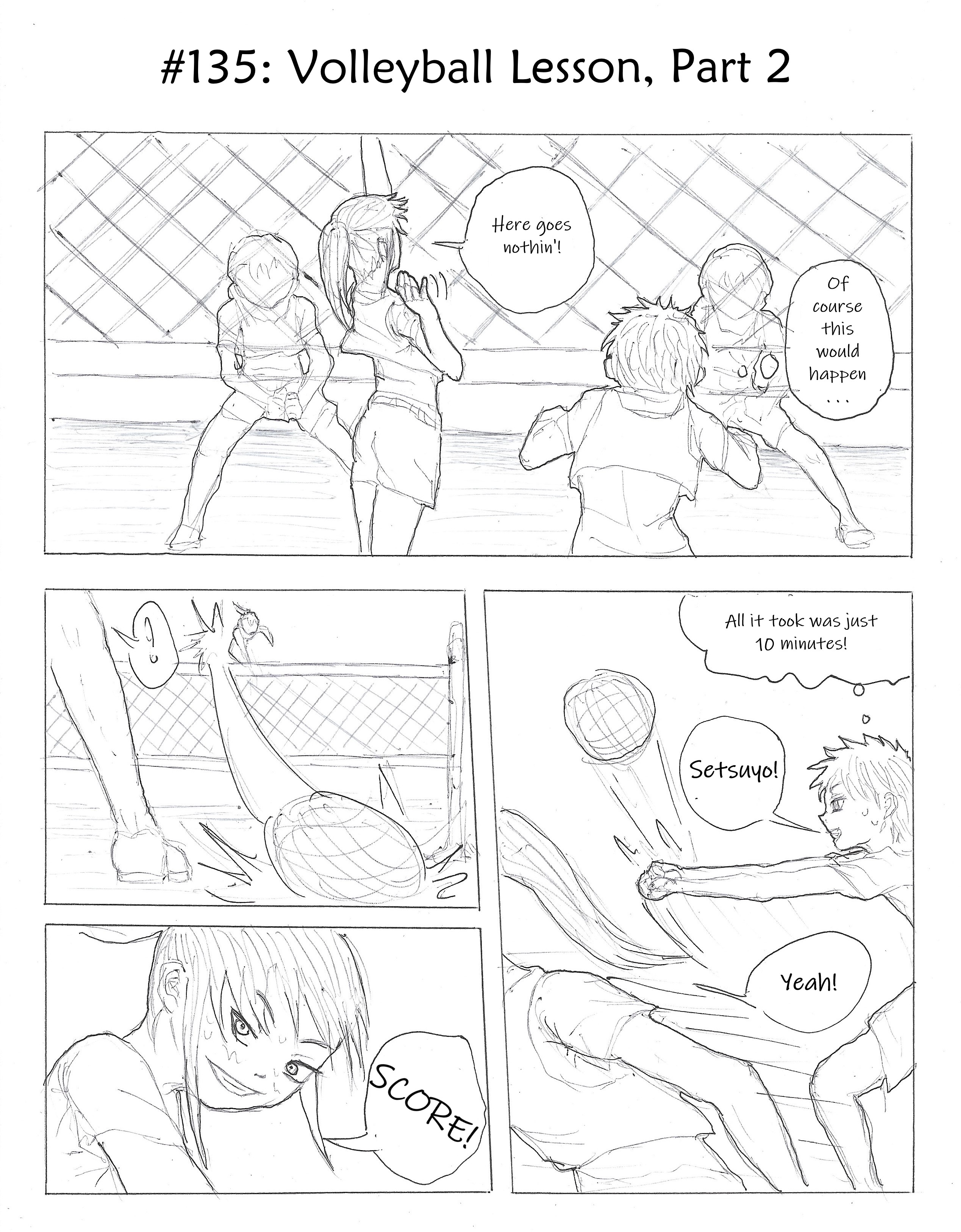 Sound Asleep: Forgotten Memories Vol.2 Chapter 135: Volleyball Lesson, Part 2 - Picture 1