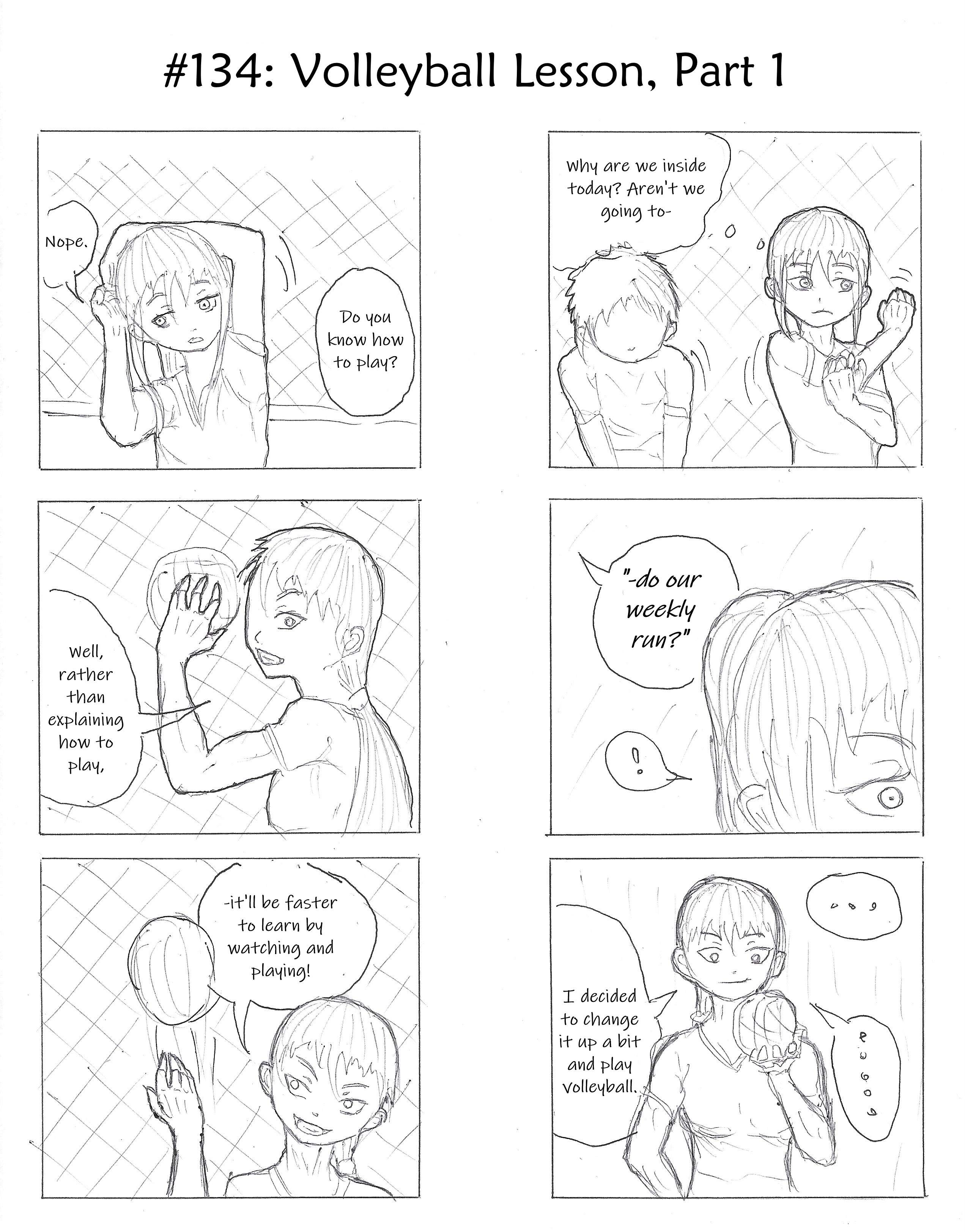 Sound Asleep: Forgotten Memories Vol.2 Chapter 134: Volleyball Lesson, Part 1 - Picture 1