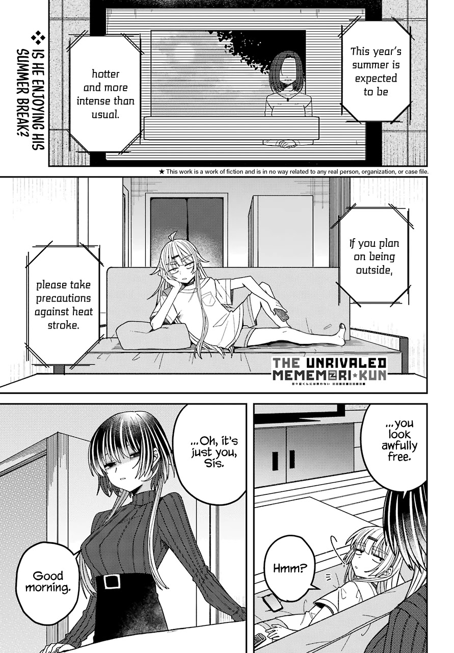 Unparalleled Mememori-Kun Chapter 9: Big Sis And Lil' Bro - Picture 2