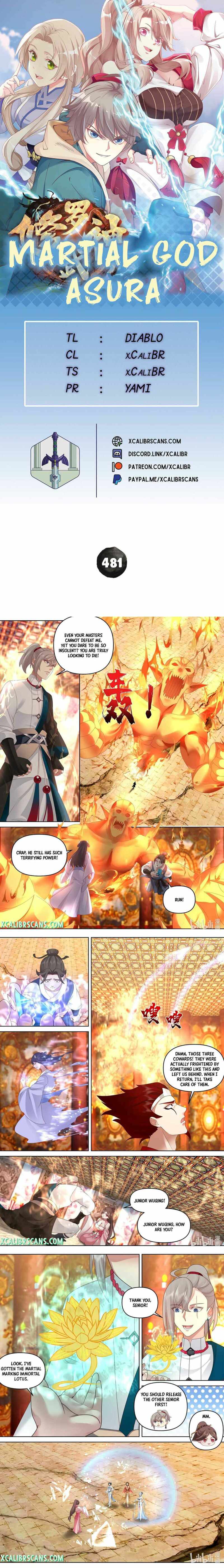 Martial God Asura Chapter 481 - Picture 1