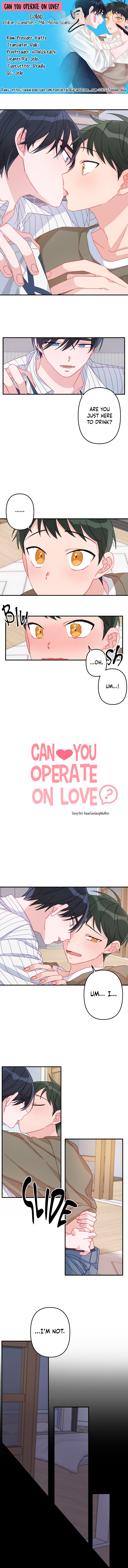 Can You Operate On Love? - Page 1