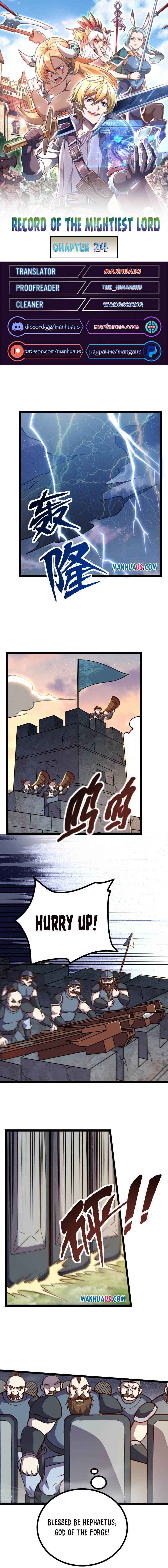 Record Of The Mightiest Lord Chapter 24 - Picture 1