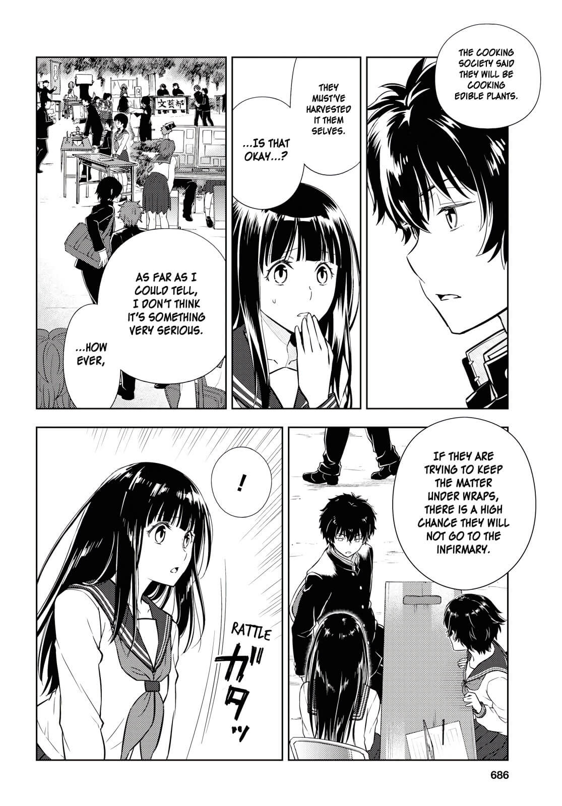 Hyouka Chapter 81: Club Applications Right Over Here! ⑥ - Picture 2