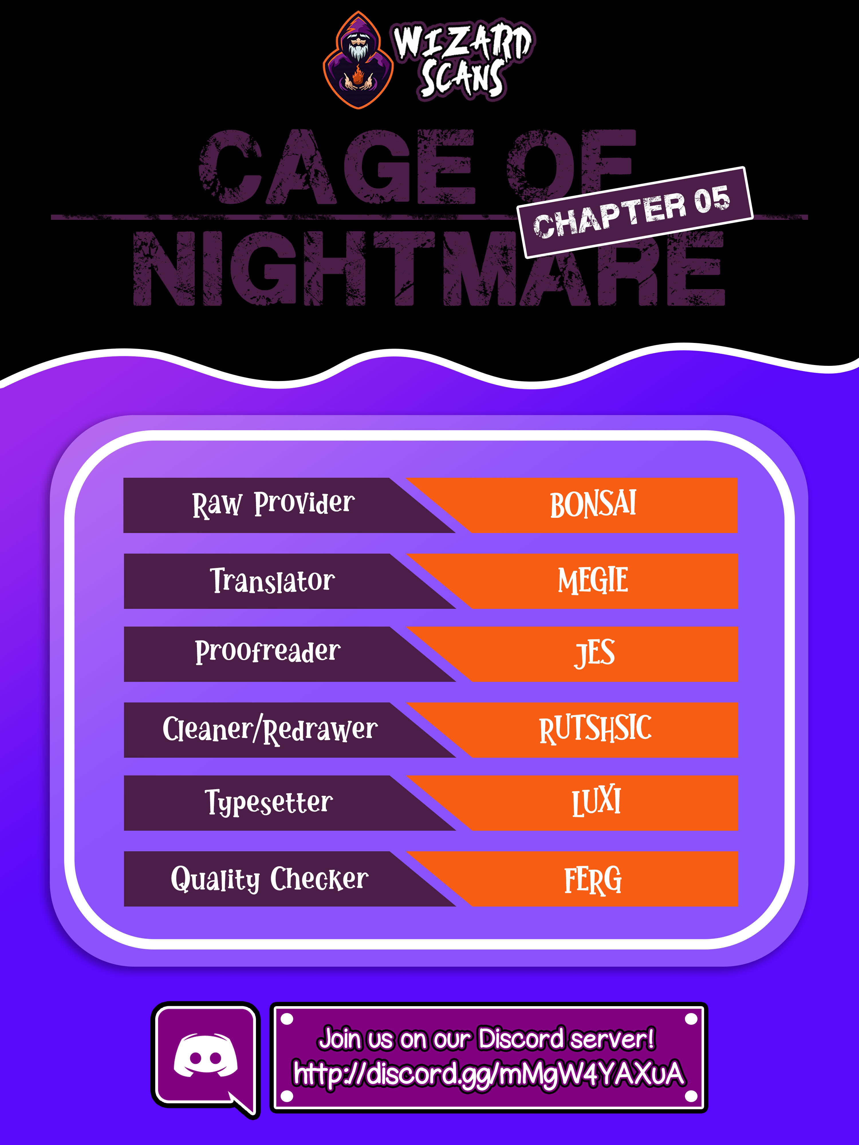 Cage Of Nightmare - Page 1