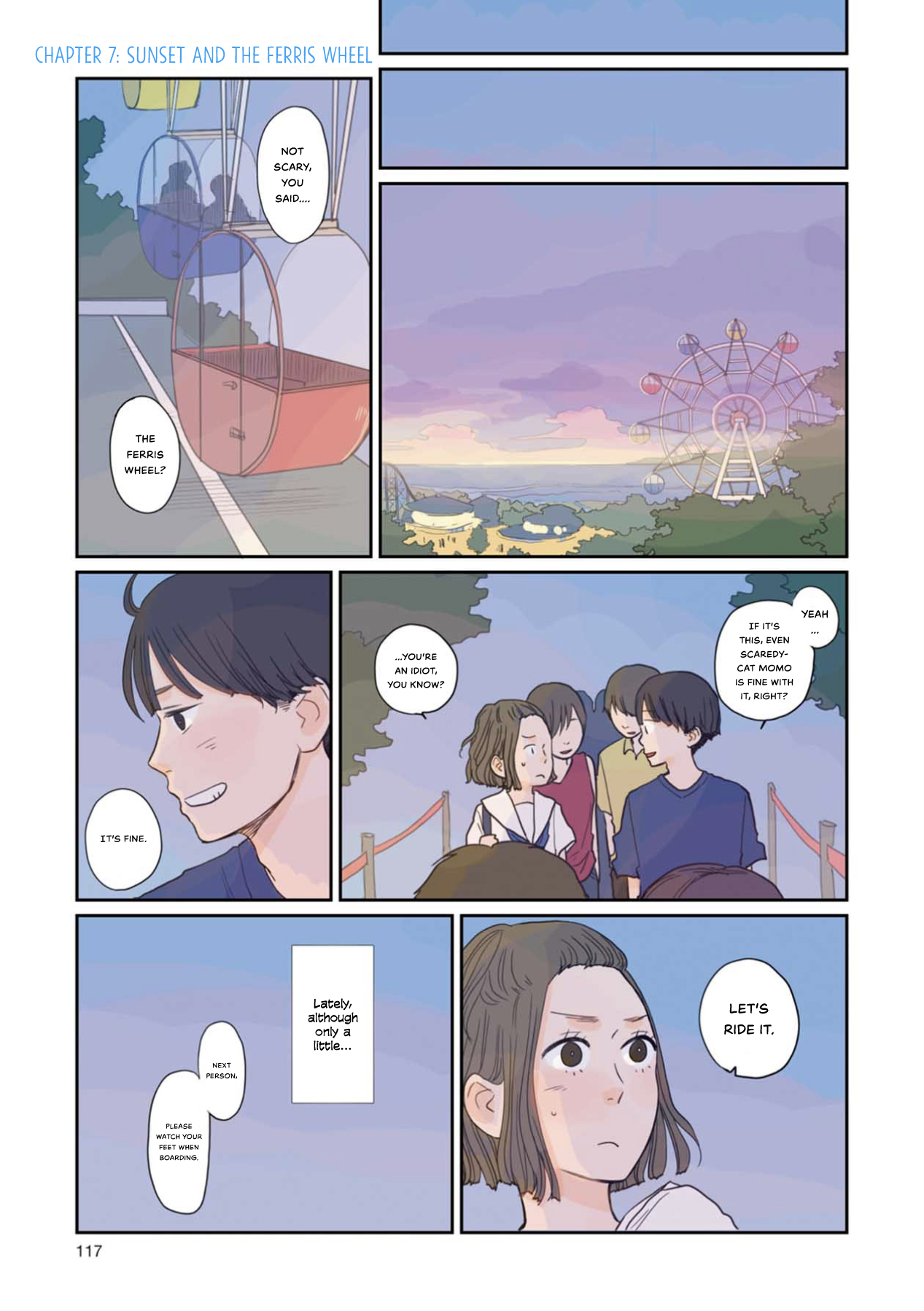 Sore Wa, Kimi Ga Mita Ao Datta Vol.1 Chapter 7: Sunset And The Ferris Wheel - Picture 1