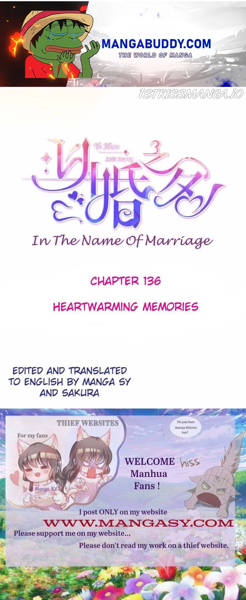 In The Name Of Marriage Chapter 136 - Picture 1