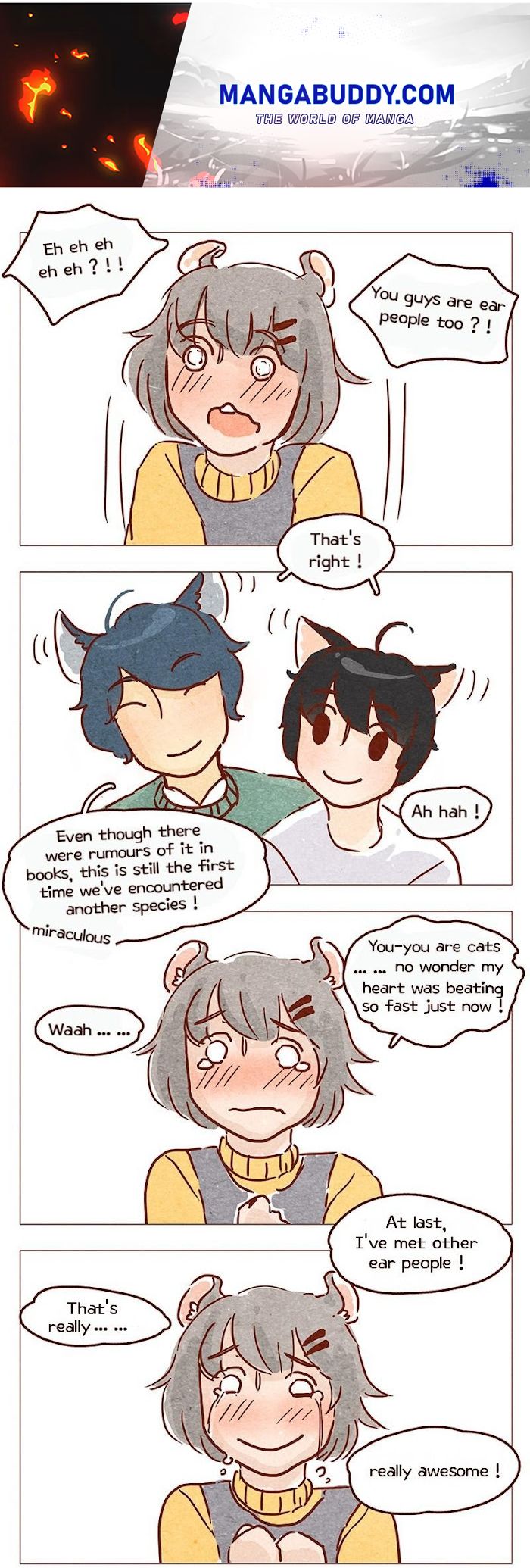 Hey, Your Cat Ears Are Showing! - Page 1
