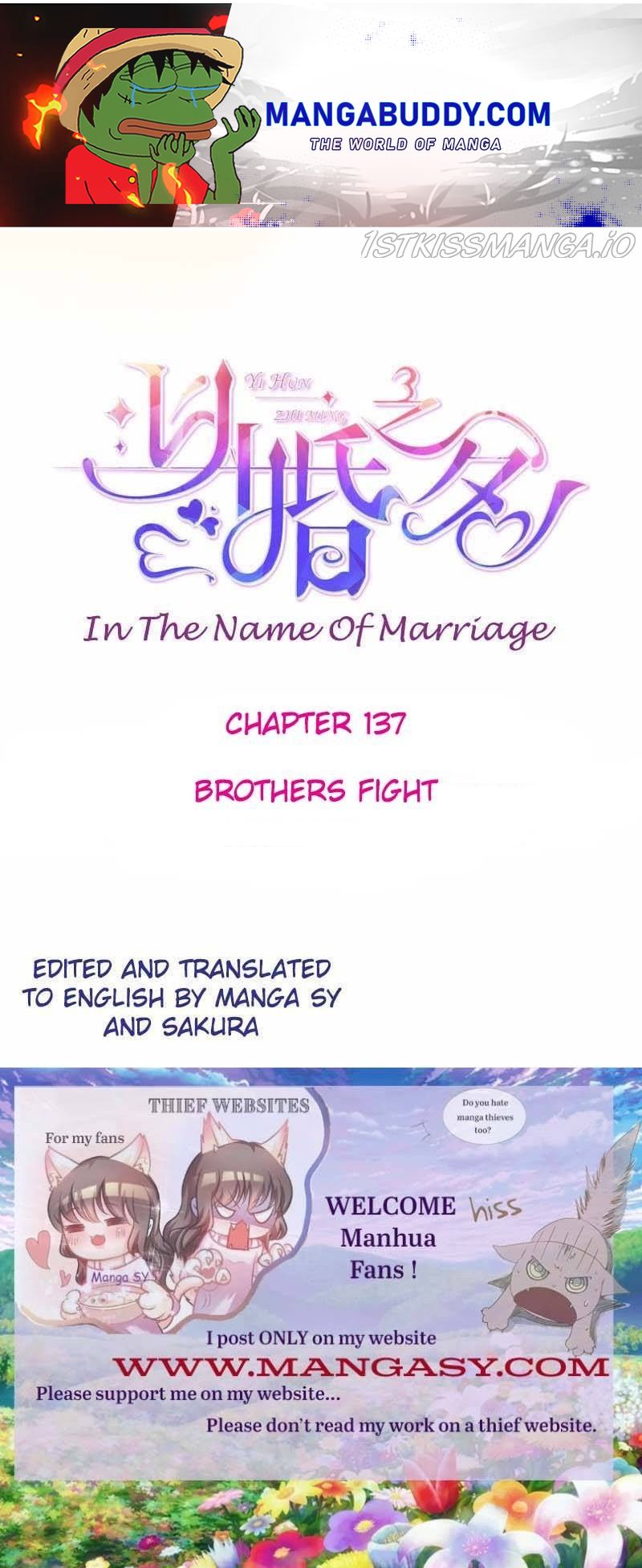 In The Name Of Marriage Chapter 137 - Picture 1