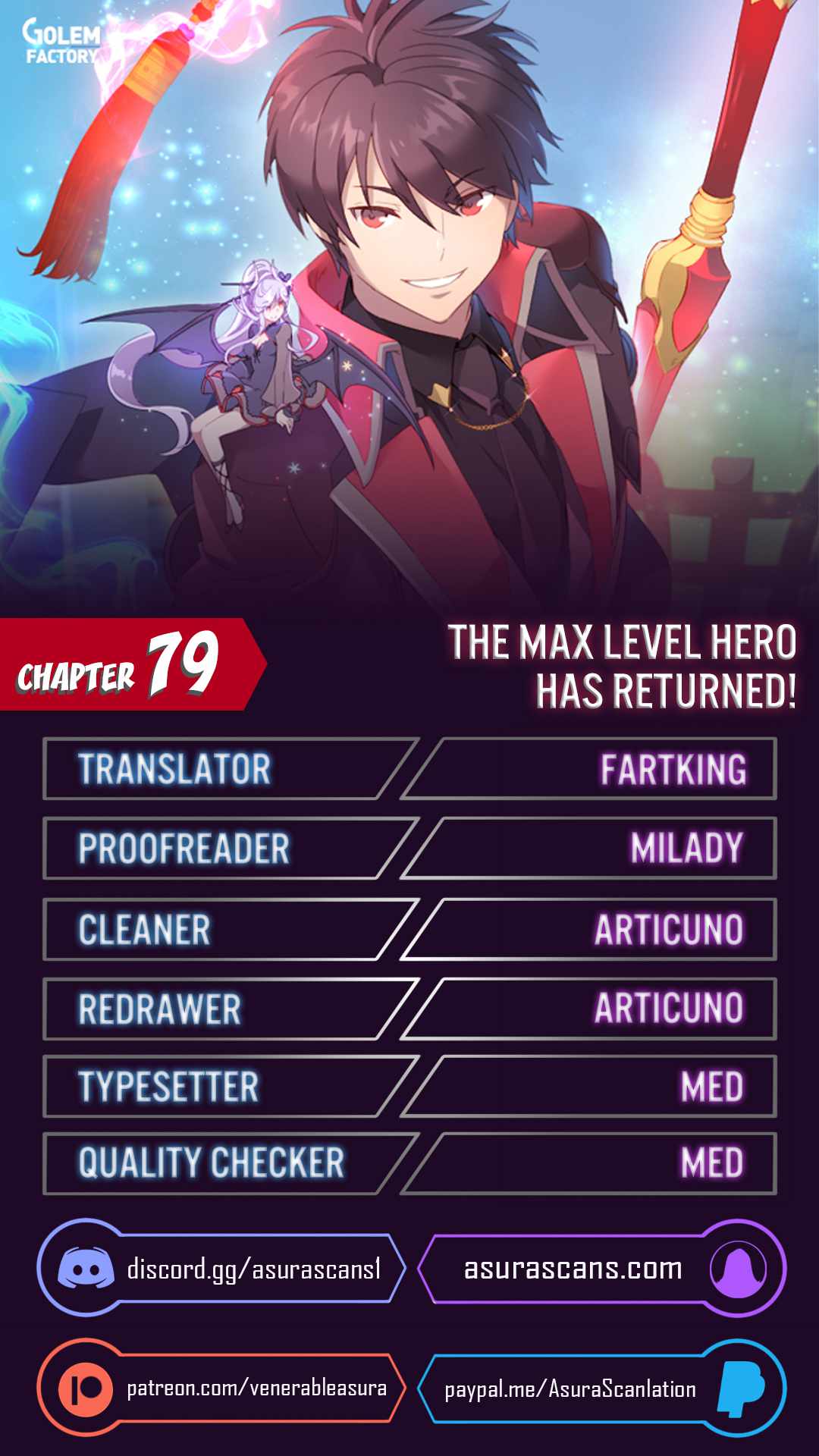 The Max Level Hero Strikes Back Chapter 79 - Picture 1
