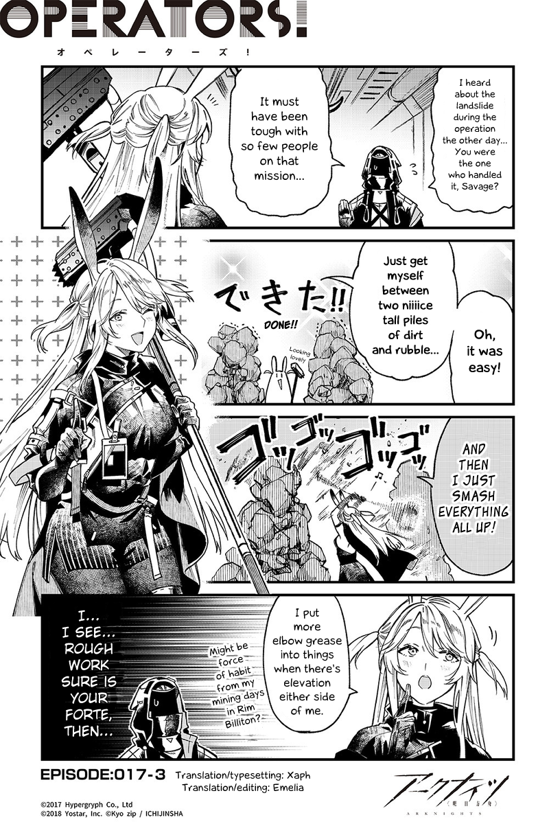 Arknights: Operators! - Page 1