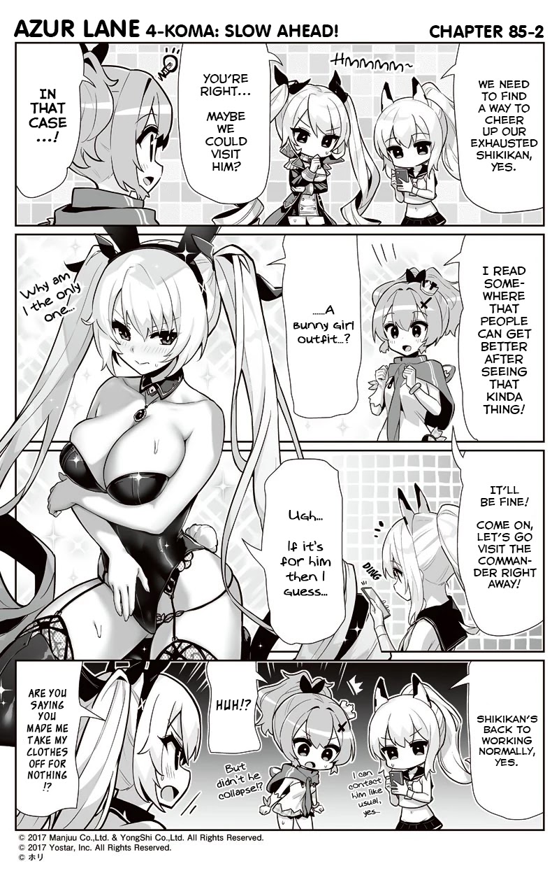 Azur Lane 4-Koma: Slow Ahead Chapter 85 - Picture 2