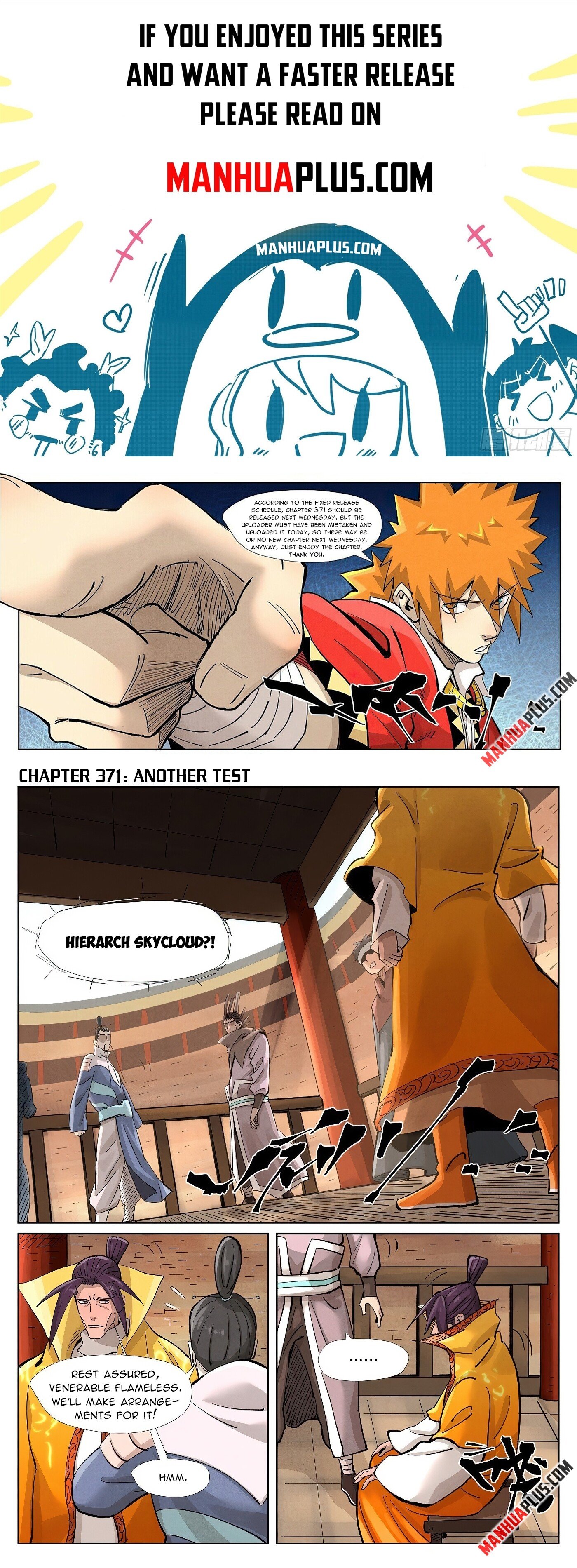 Tales Of Demons And Gods Chapter 371.1 - Picture 1