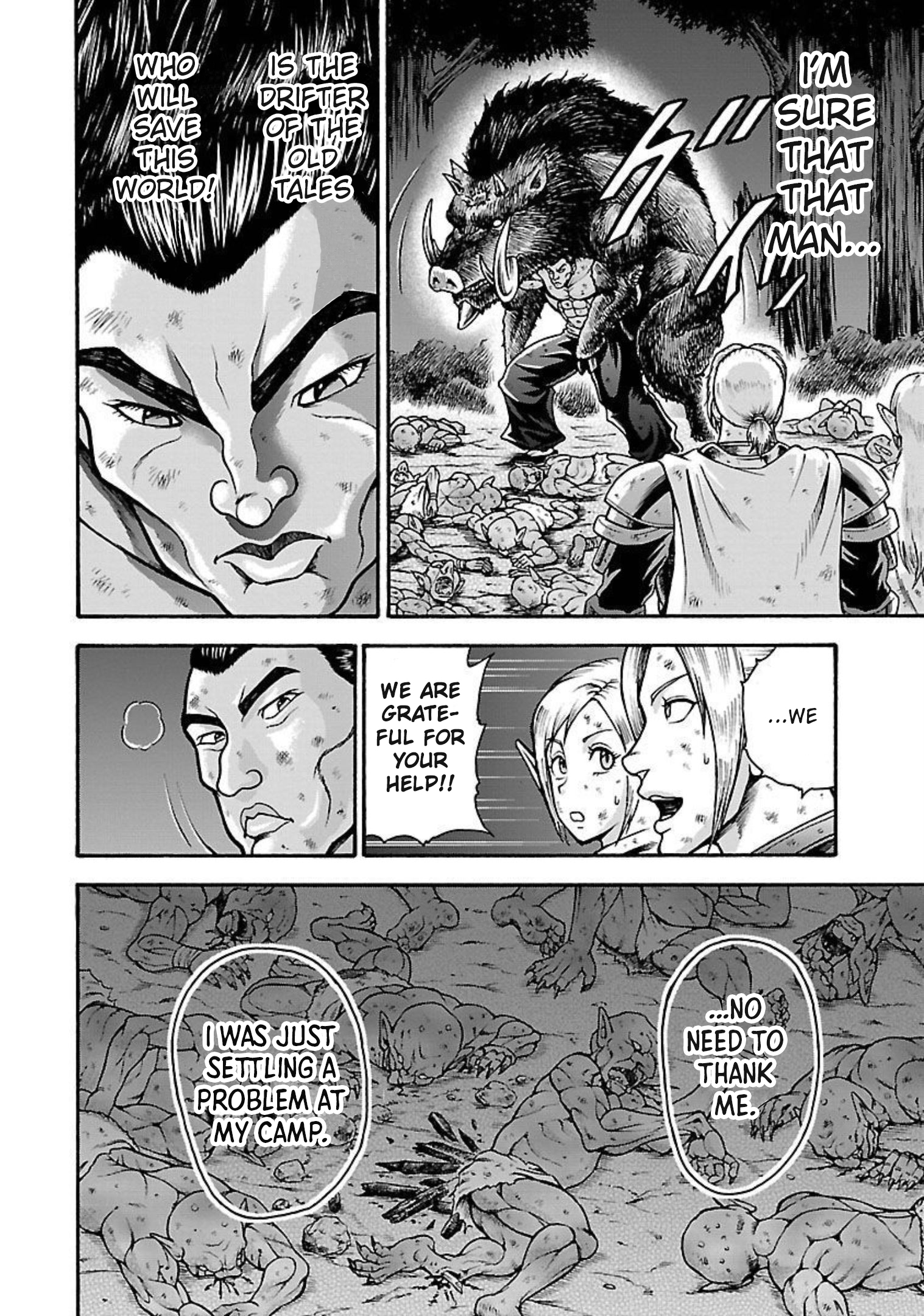 Baki Gaiden - Retsu Kaioh Isekai Tensei Shitemo Ikkō Kamawan! - Page 2