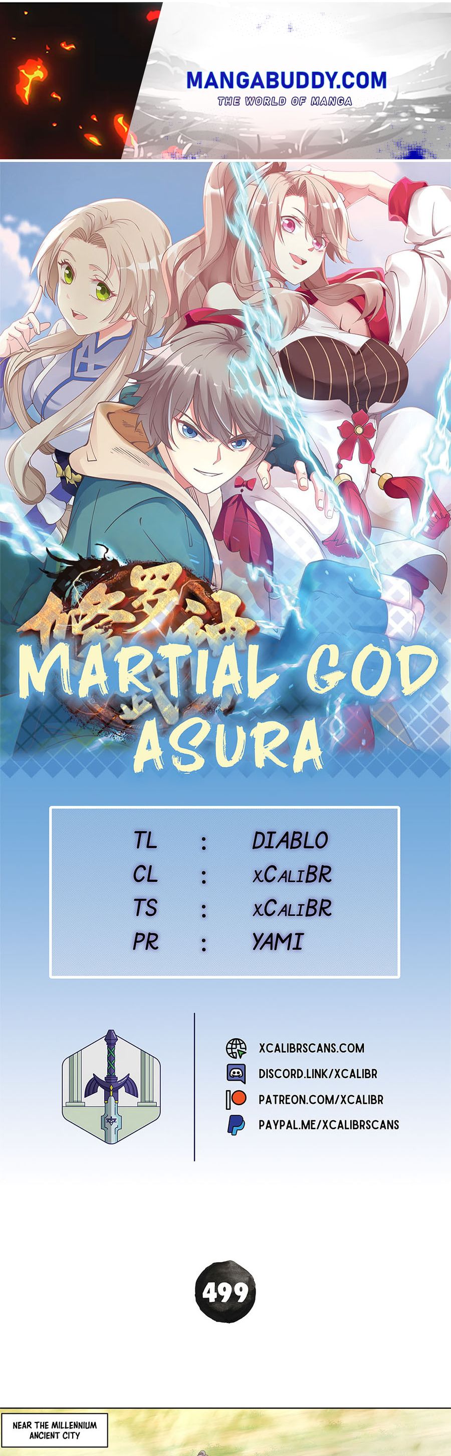 Martial God Asura Chapter 499 - Picture 1