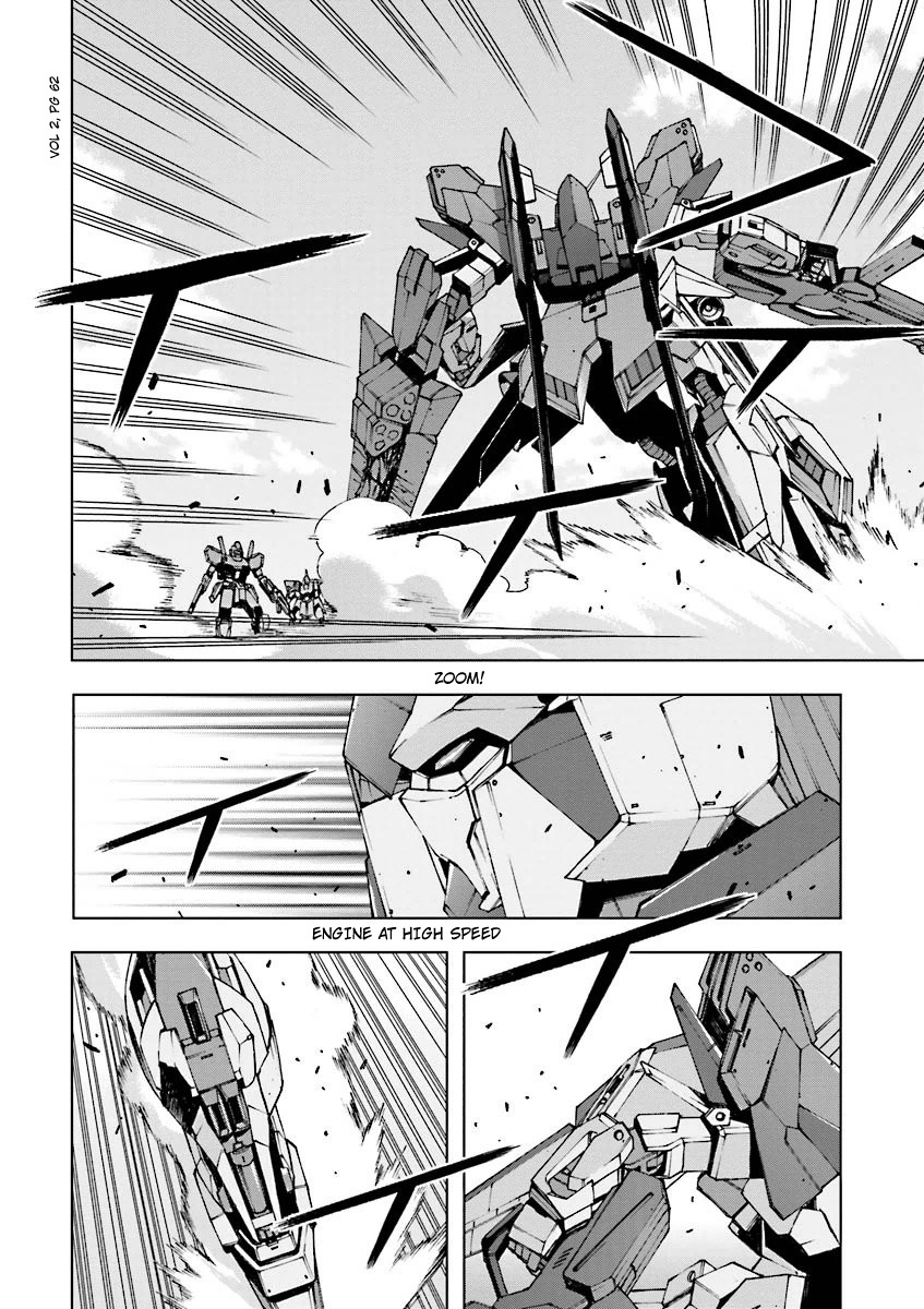 Kidou Senshi Gundam U.c. 0094 - Across The Sky Vol.2 Chapter 4: Blue Flame Start - Picture 2