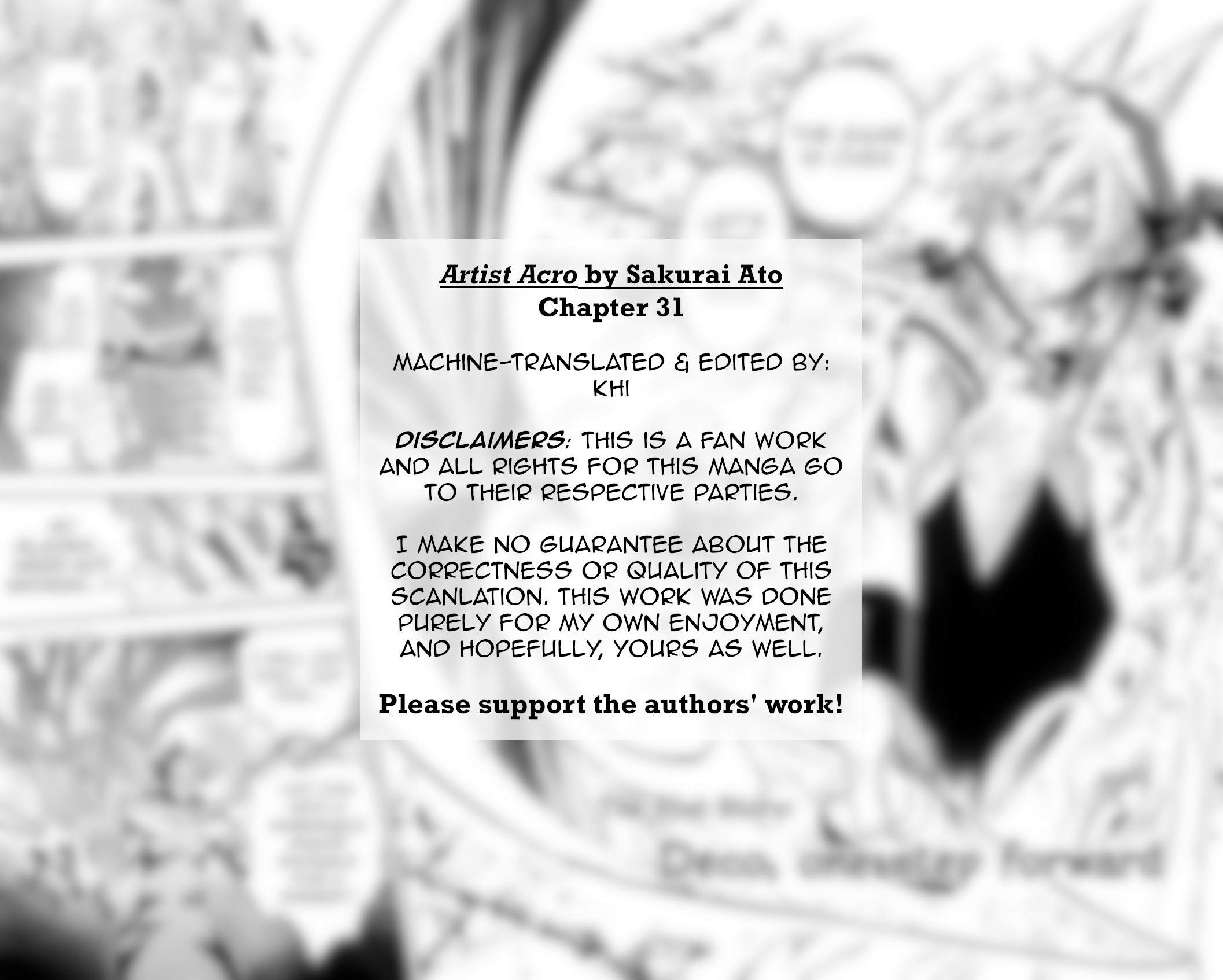Artist Acro Vol.4 Chapter 31 - Picture 3