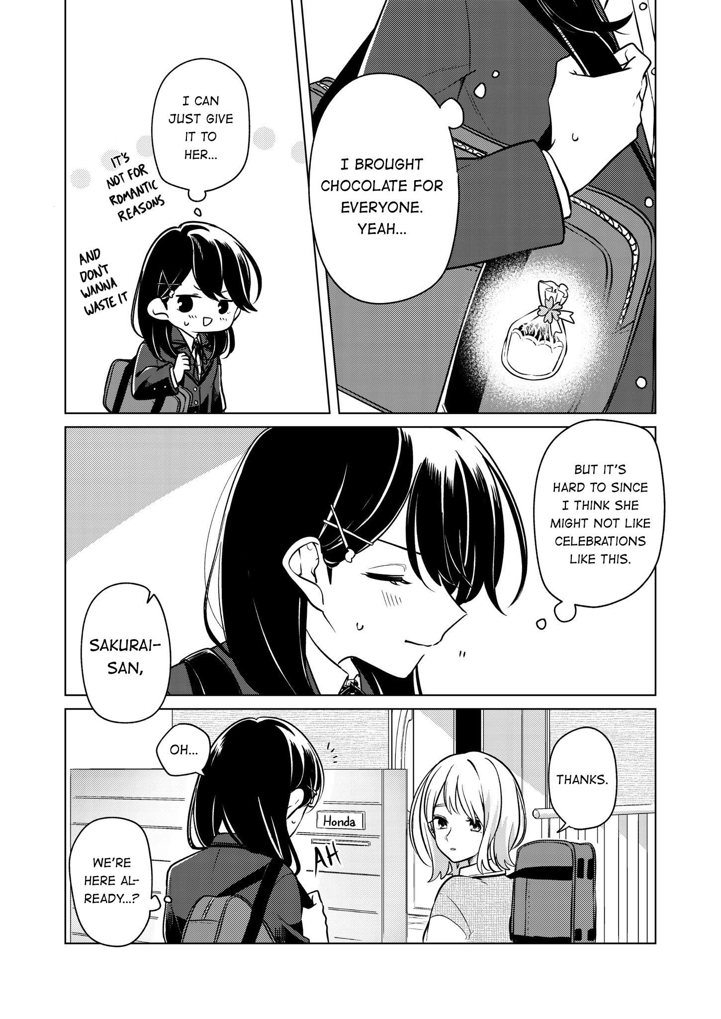 Can't Defy The Lonely Girl Vol.1 Chapter 4.2: Valentine's Day (Twitter Extra) - Picture 2