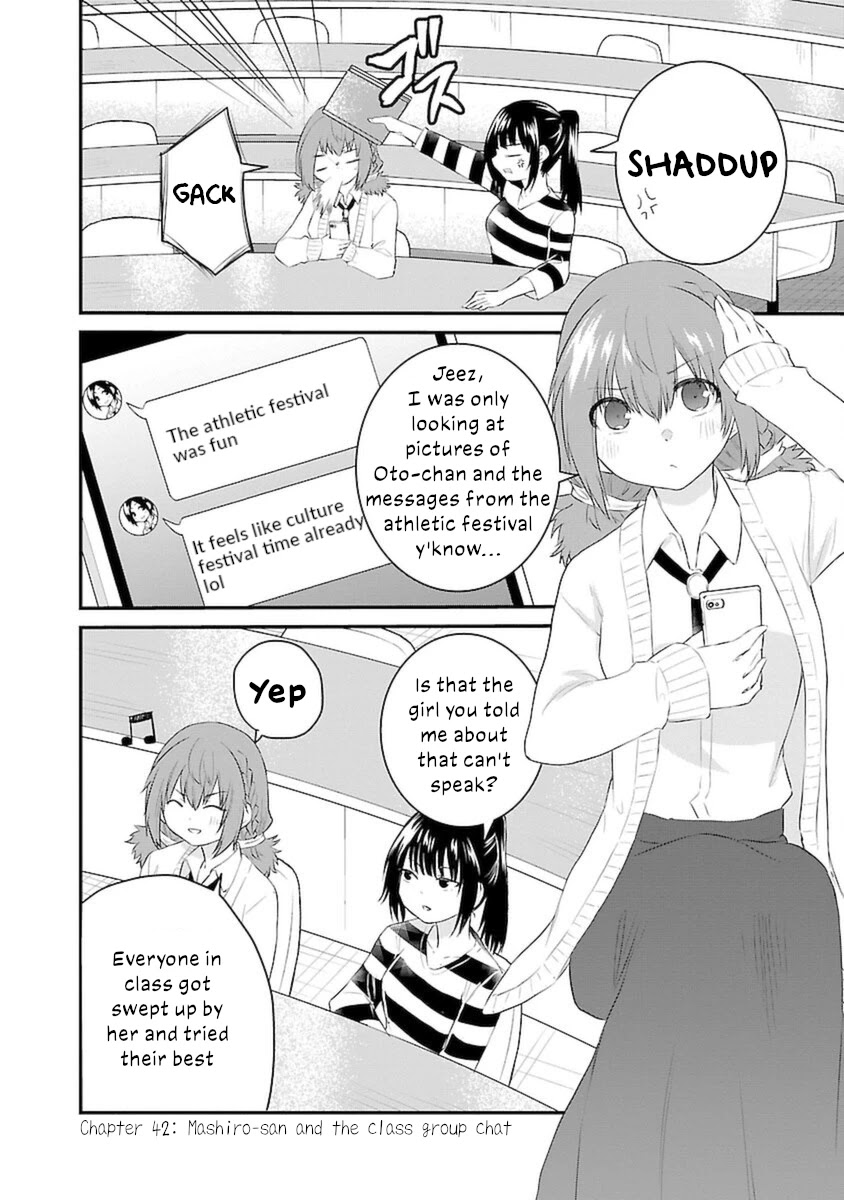 The Mute Girl And Her New Friend (Serialization) Chapter 42: Mashiro-San And The Class Group Chat - Picture 2