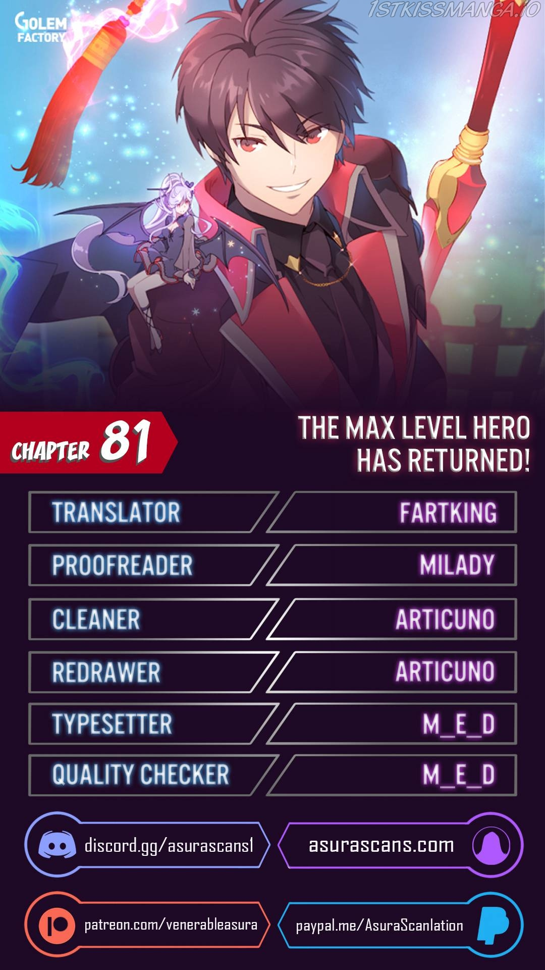 The Max Level Hero Strikes Back Chapter 81 - Picture 1