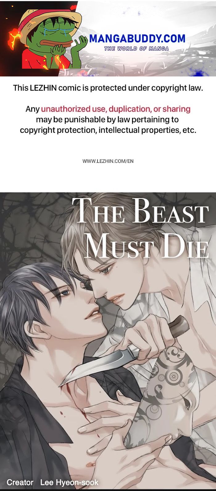 The Beast Must Die - Page 1