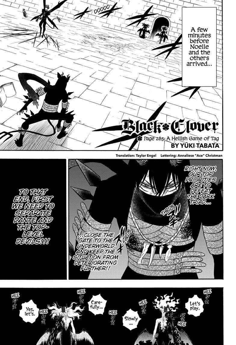 Black Clover Chapter 285 - Picture 1