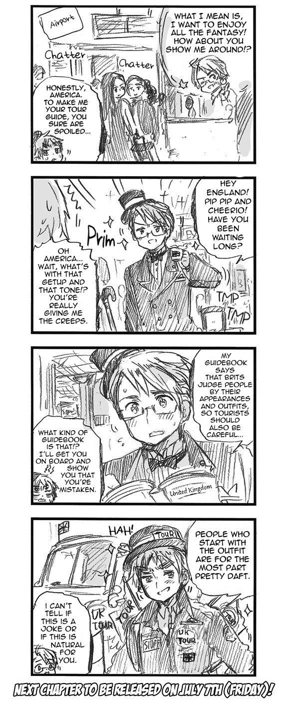 Hetalia World Stars Chapter 285: Tally-Ho To The Country Of Illusions... - Picture 2