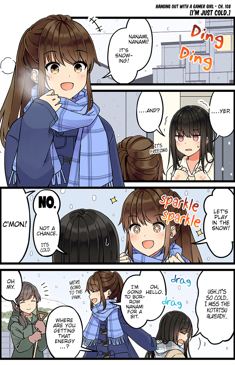 Hanging Out With A Gamer Girl Chapter 108: I’M Just Cold - Picture 1