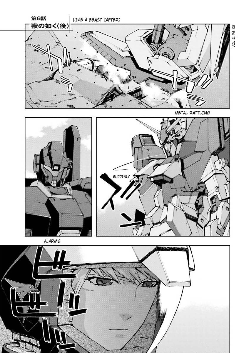 Kidou Senshi Gundam U.c. 0094 - Across The Sky Vol.2 Chapter 6: Like A Beast (After) - Picture 1