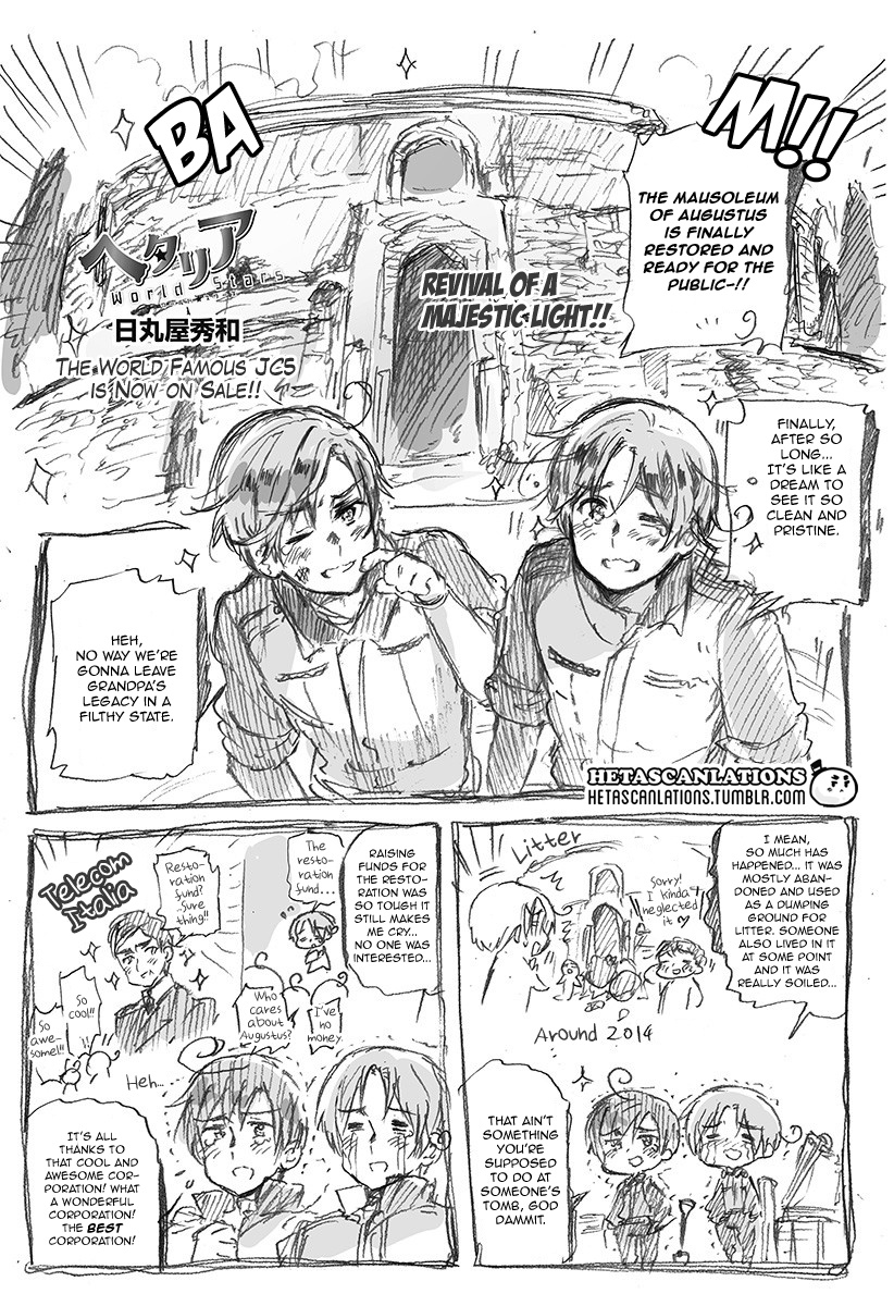 Hetalia World Stars Chapter 394: Revival Of A Majestic Light! - Picture 1