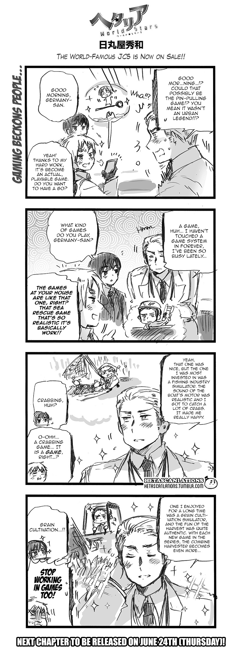 Hetalia World Stars Chapter 380: Gaming Beckons People... - Picture 1
