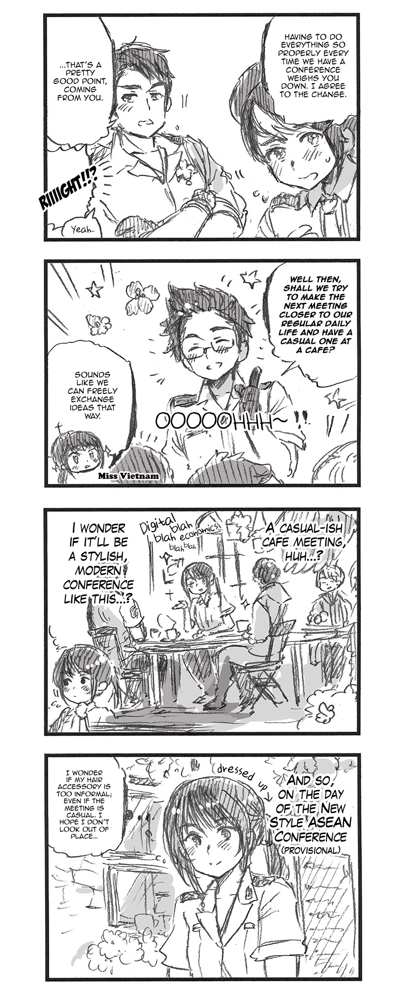 Hetalia World Stars Chapter 371: Raising A Controversy At The Round Table - Picture 2