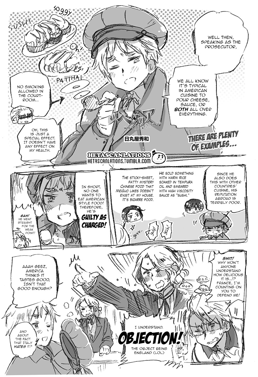 Hetalia World Stars Chapter 370: There Are Plenty Of Examples... - Picture 1