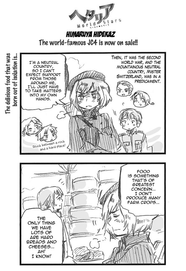 Hetalia World Stars Chapter 367: The Delicious Food That Was Born Out Of Isolation Is... - Picture 1
