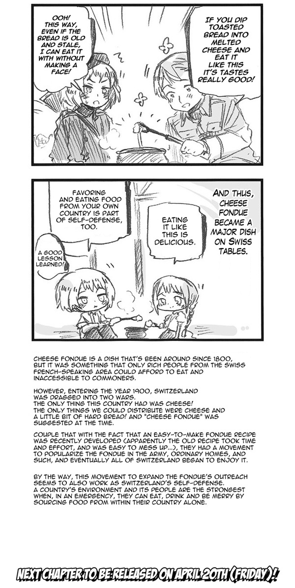 Hetalia World Stars Chapter 367: The Delicious Food That Was Born Out Of Isolation Is... - Picture 2