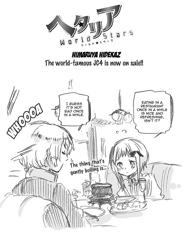 Hetalia World Stars Chapter 365: The Thing That's Gently Boiling Is... - Picture 1