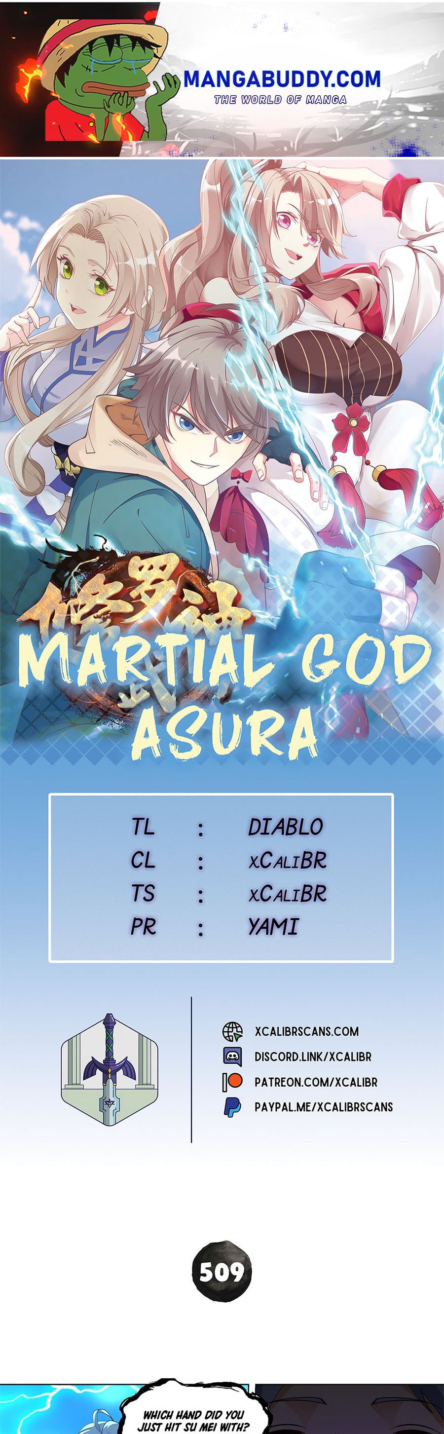 Martial God Asura Chapter 509 - Picture 1