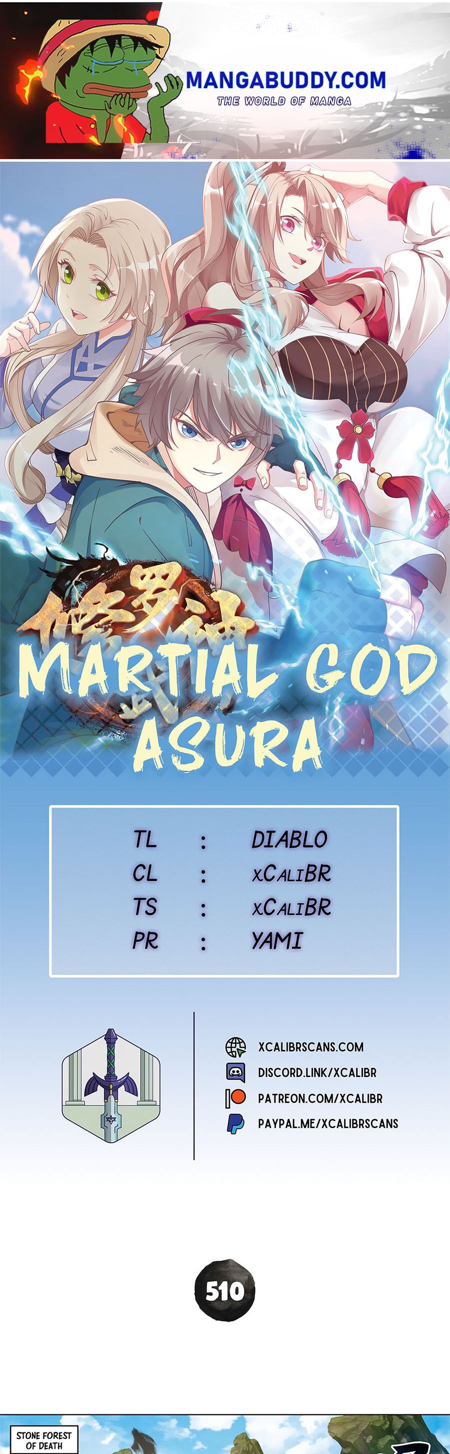 Martial God Asura Chapter 510 - Picture 1