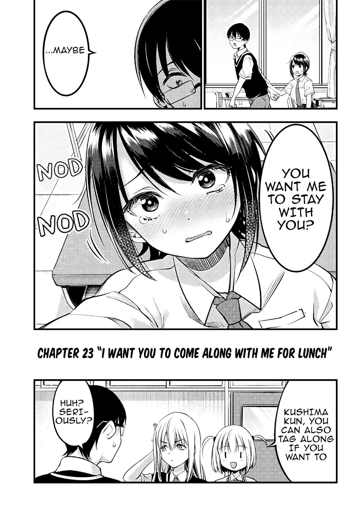Yuzukawa-San Wa, Sasshite Hoshii. Chapter 23: I Want You To Come Along With Me For Lunch - Picture 3