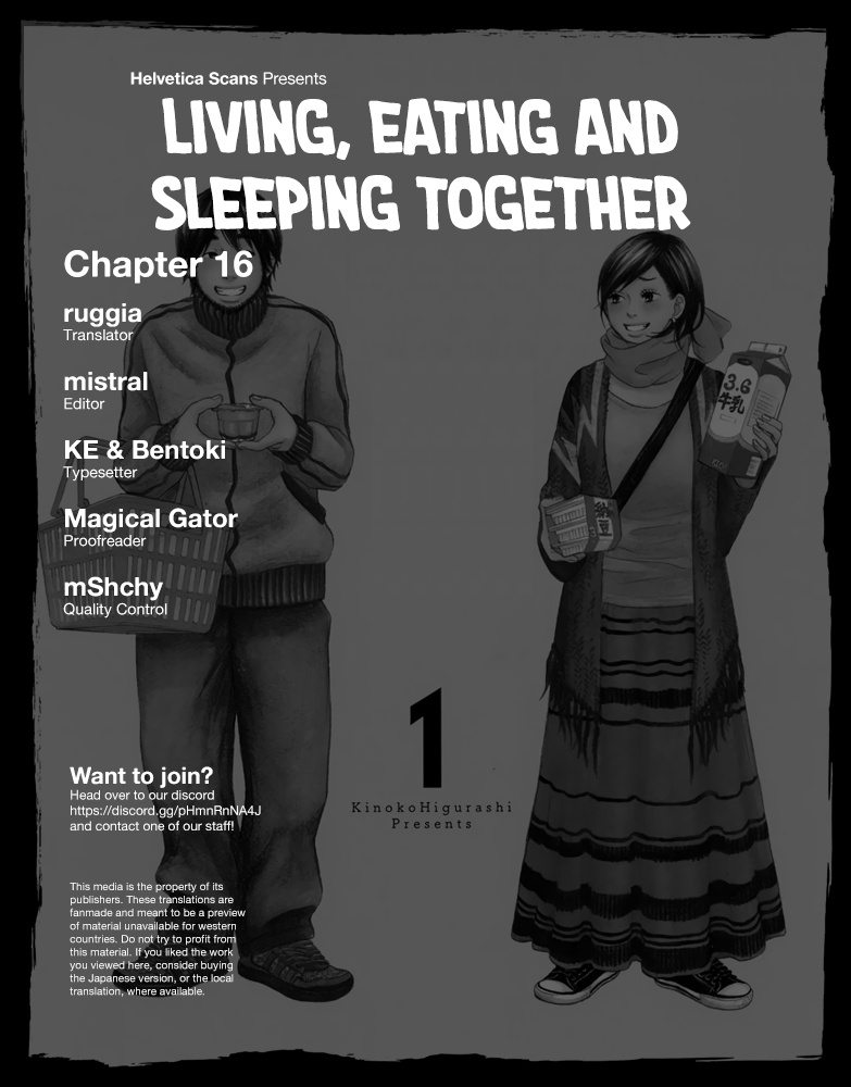 Living, Eating And Sleeping Together Vol.4 Chapter 16: One-Day Vacation Of The Sloths - Picture 1