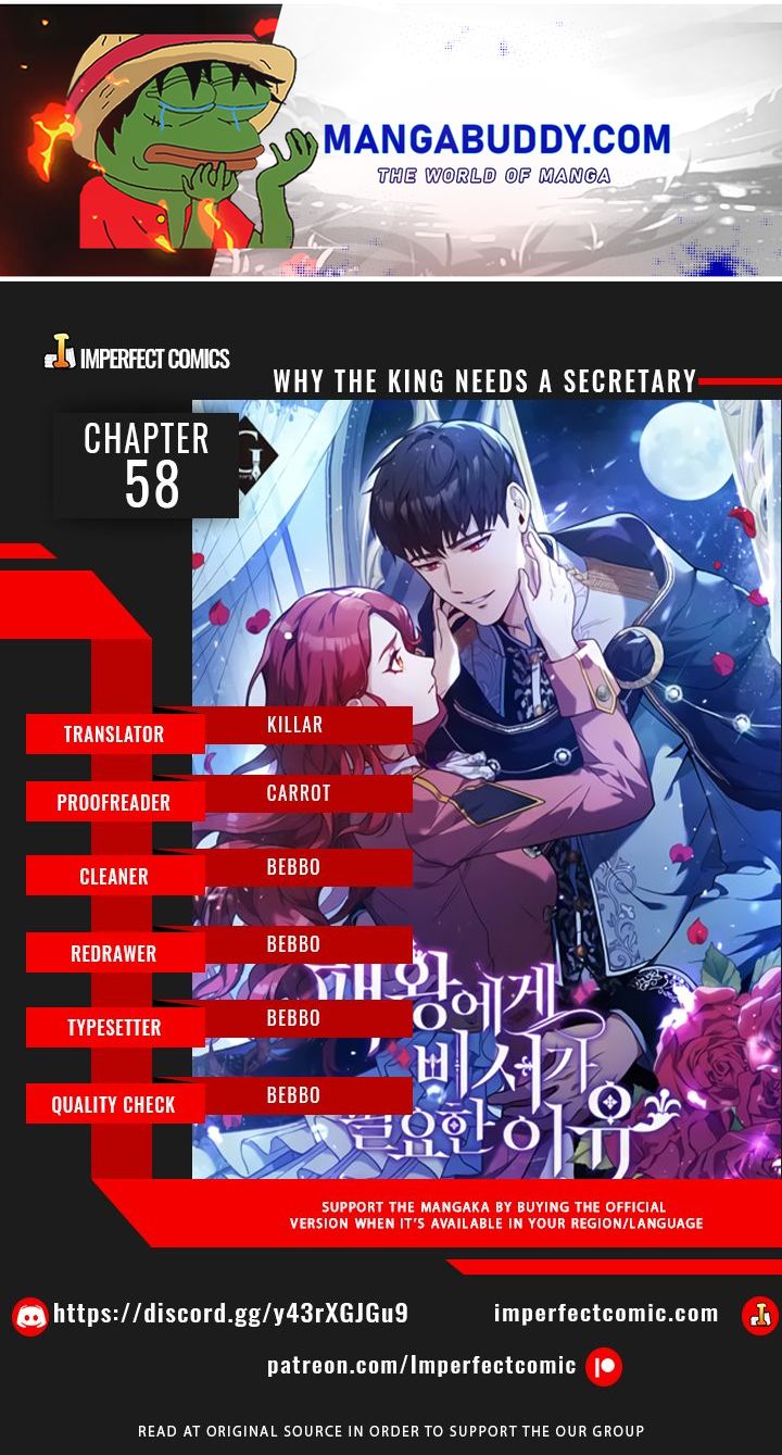 Why The King Needs A Secretary Chapter 58 - Picture 1