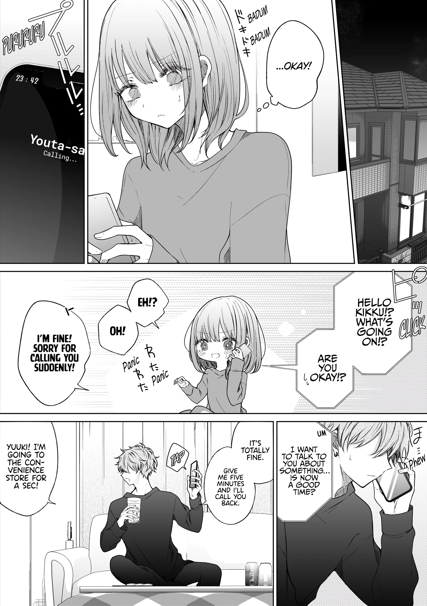 Ichizu De Bitch Na Kouhai Chapter 125: Story Of Kindness And A Decision - Picture 1