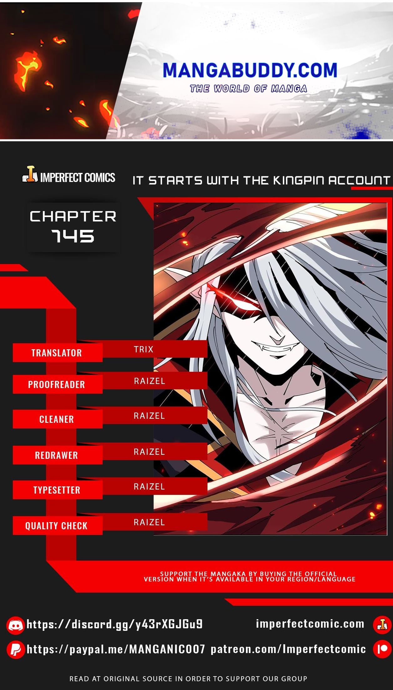 It Starts With A Kingpin Account Chapter 145 - Picture 1