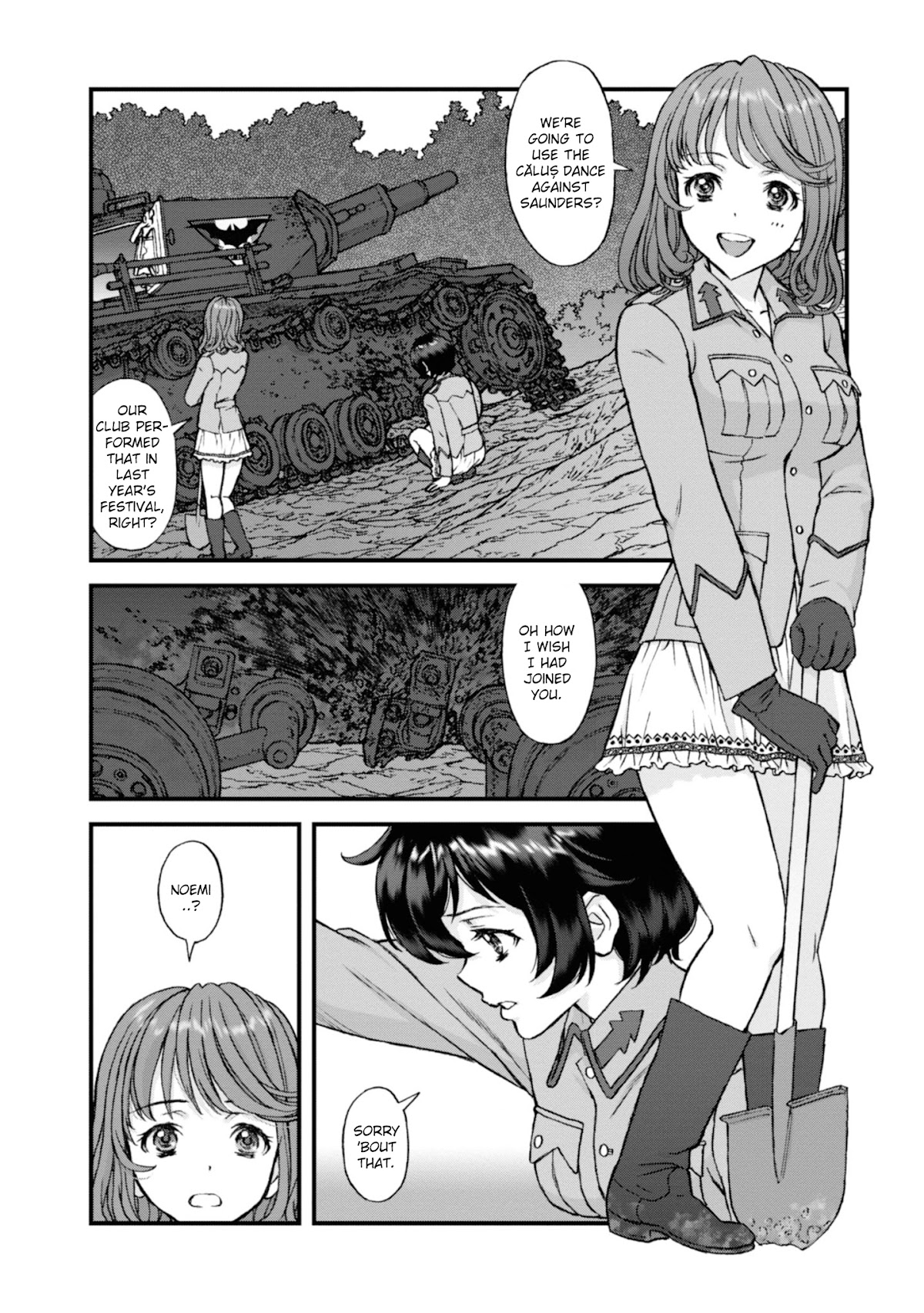 Girls Und Panzer - The Fir Tree And The Iron-Winged Witch Chapter 13 - Picture 1
