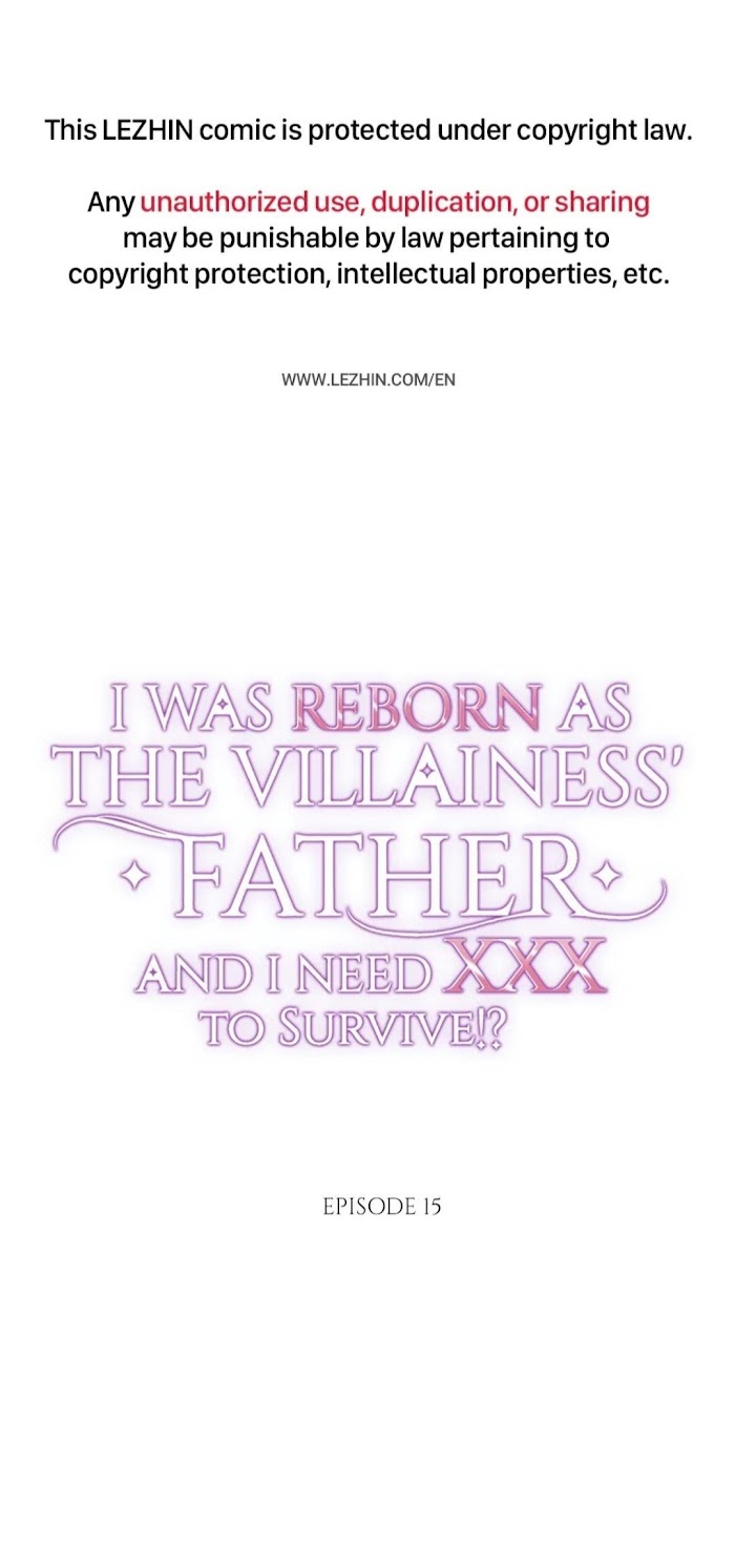 I Was Reborn As The Villainess' Father And I Need Xxx To Survive!? Chapter 15 - Picture 1