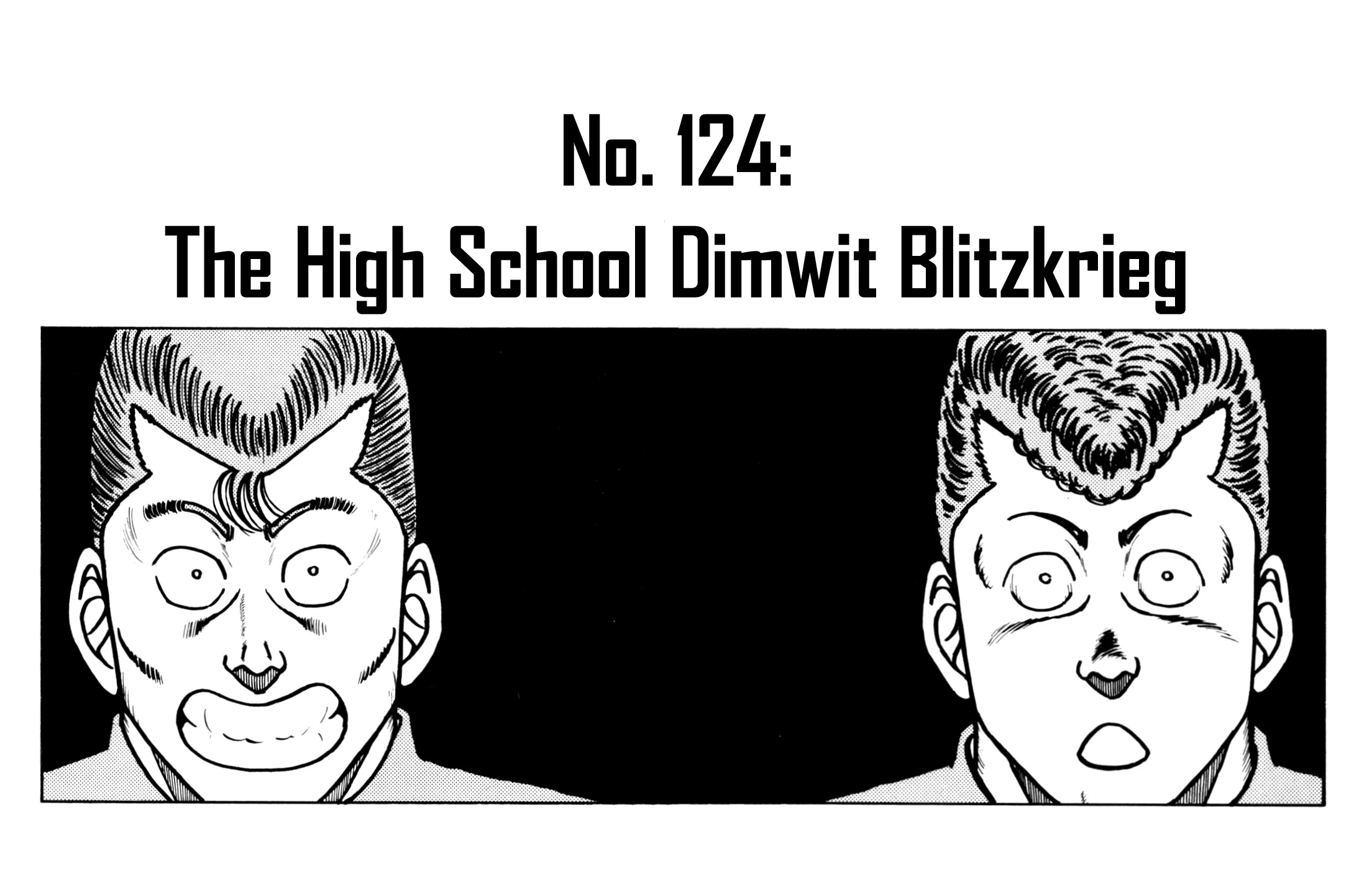 Be-Bop-Highschool Chapter 124: The High School Dimwit Blitzkrieg - Picture 1